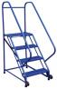 Tip-N-Roll Mobile Ladder Non-Straddle 60 Deg. (Perforated Steps)